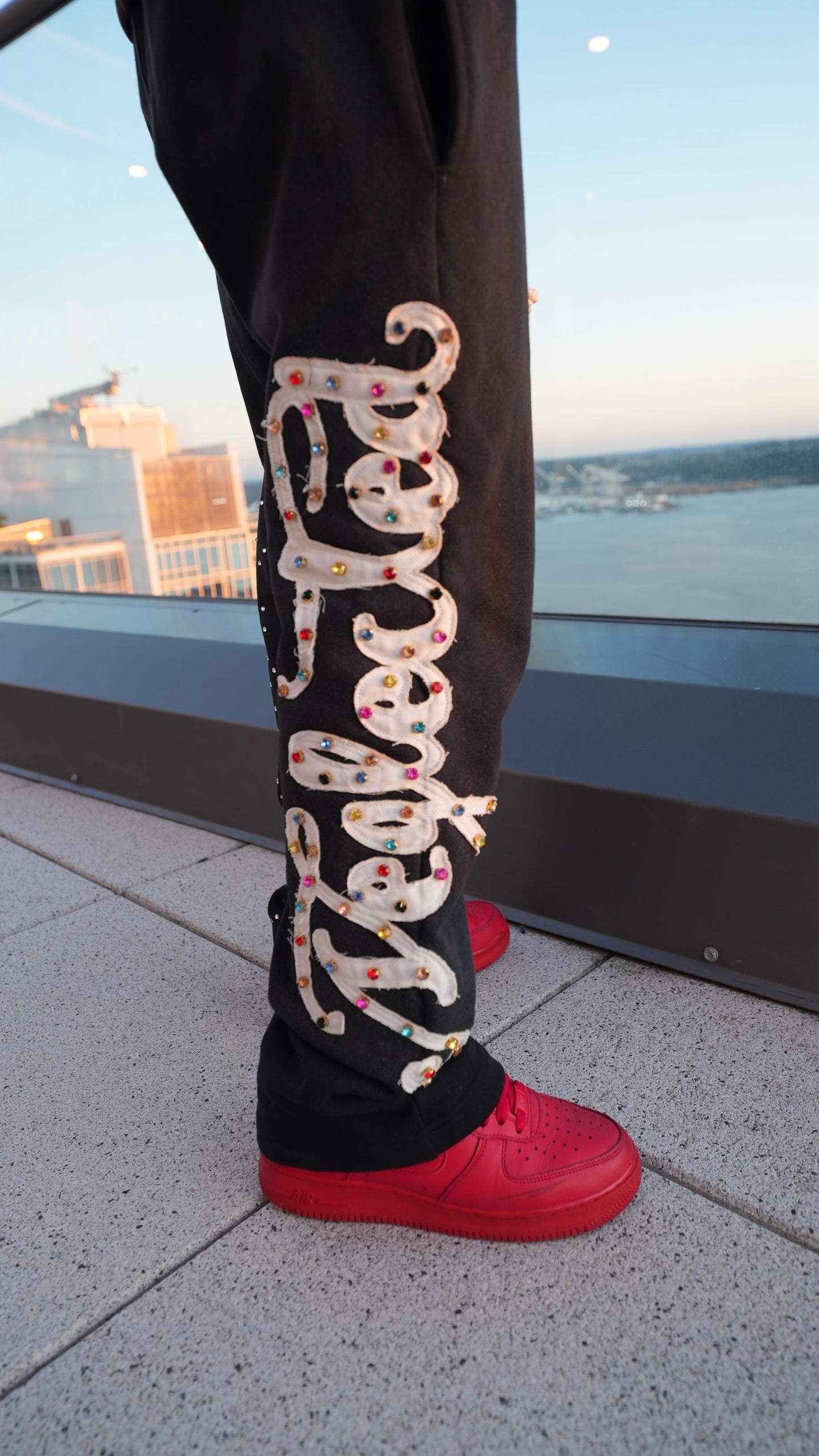 Black Neglected Sweats