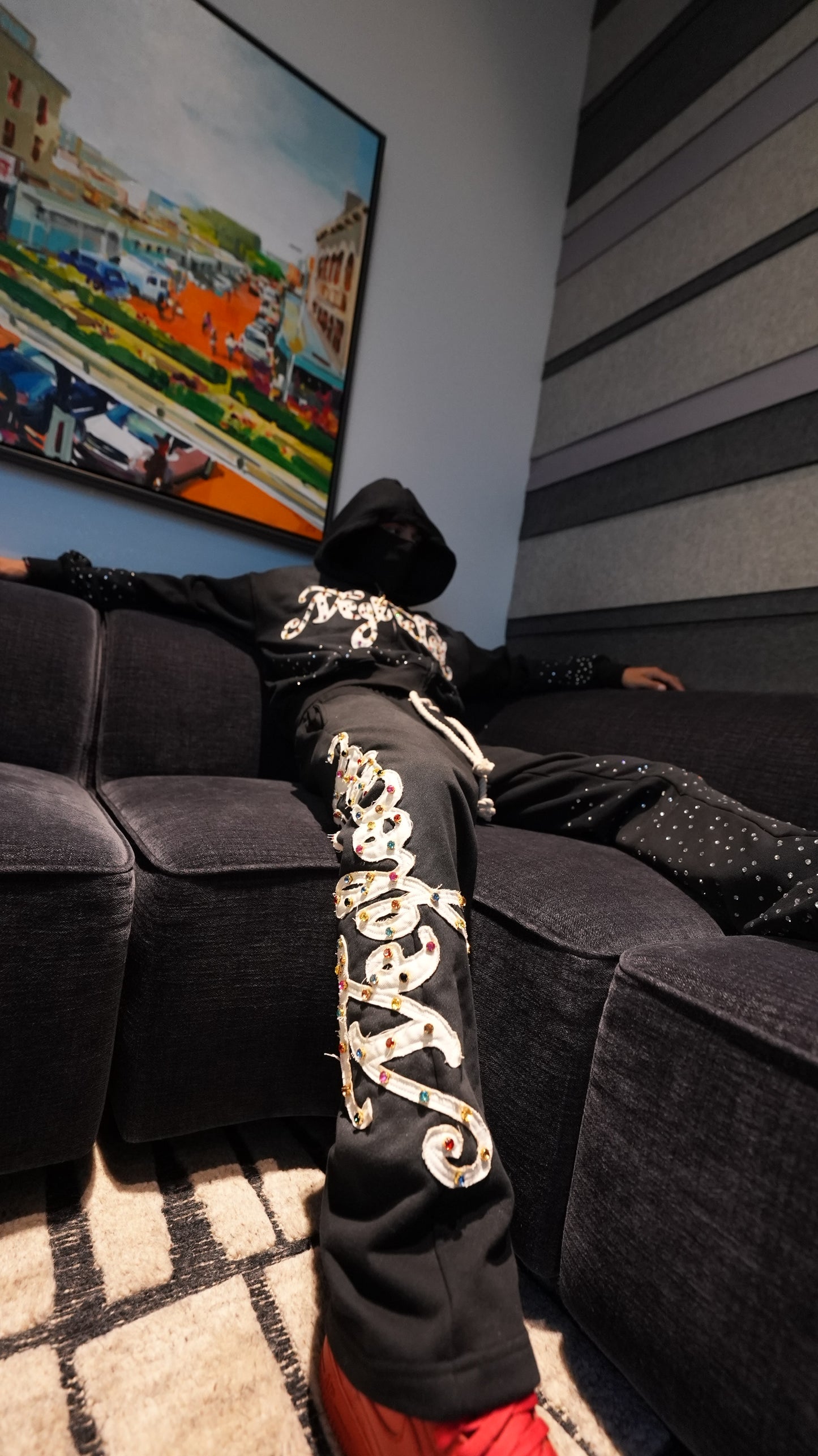 Black Neglected Sweats
